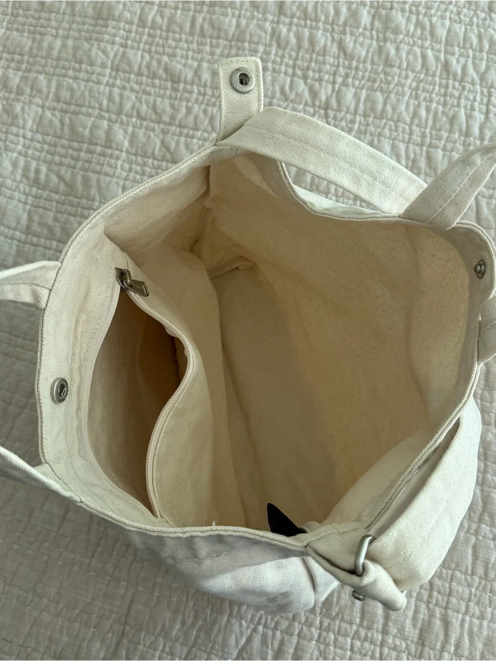 BAGGU natural canvas